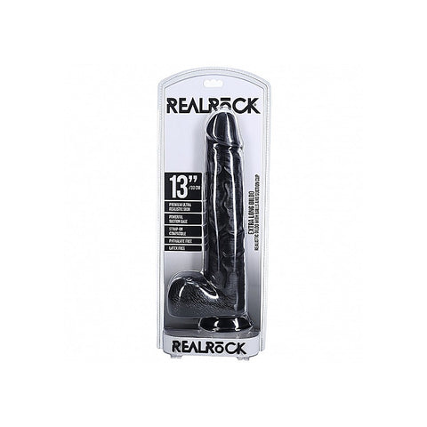 RealRock Ultra Realistic Extra Large Dildo With Balls - Realistic Dildos