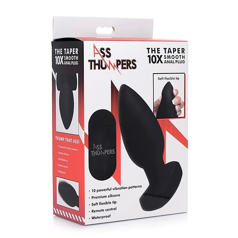 Ass Thumpers The Taper Vibrating Butt Plug by XR Brands - Butt Plugs