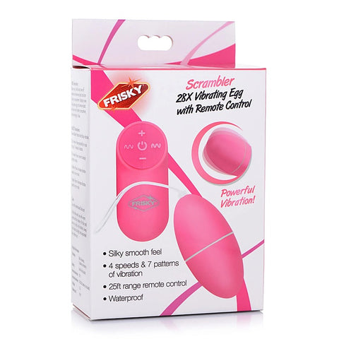 Frisky Scrambler Vibrating Love Egg by XR Brands - Love Eggs and Kegel Exercisers
