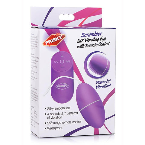 Frisky Scrambler Vibrating Love Egg by XR Brands - Love Eggs and Kegel Exercisers