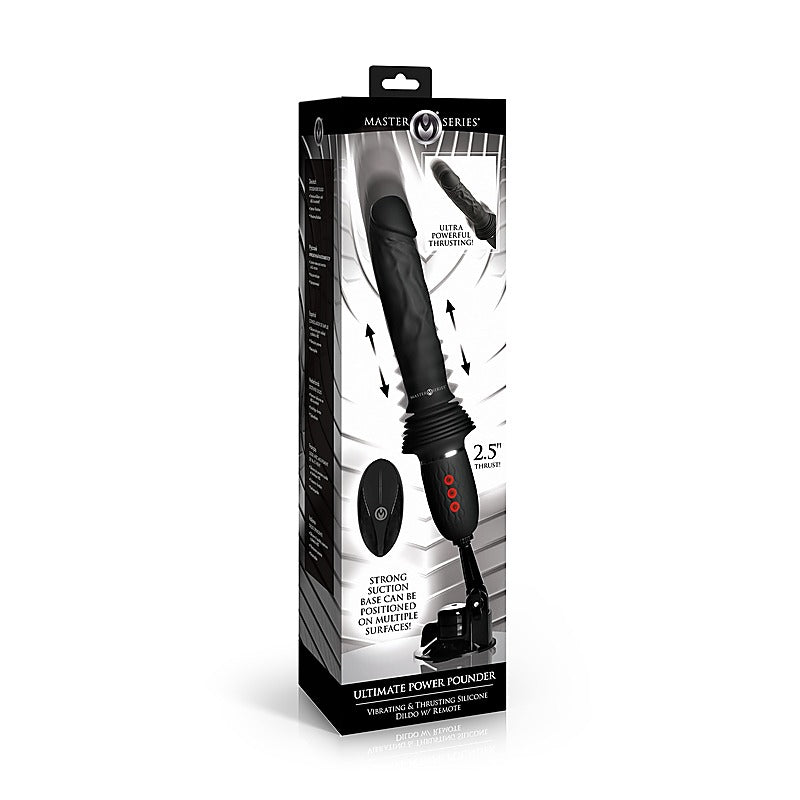 Ultimate Power Pounder Vibrating Dildo by XR Brands - Vibrating Dildos