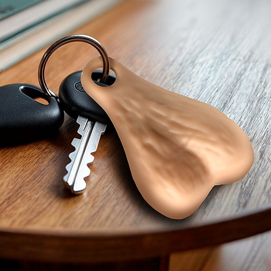 Big Ballers Nuts Novelty Keychain by XR Brands - Party Gifts and Novelties