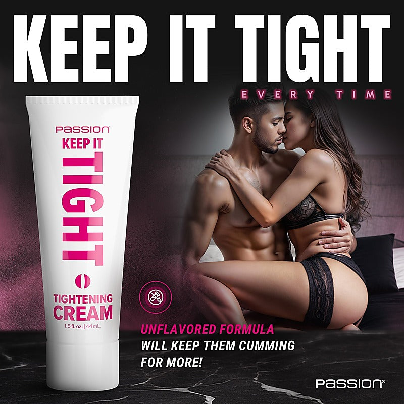 Passion Keep It Tight Women's Adult Cream by XR Brands - Lubricants and Lotions