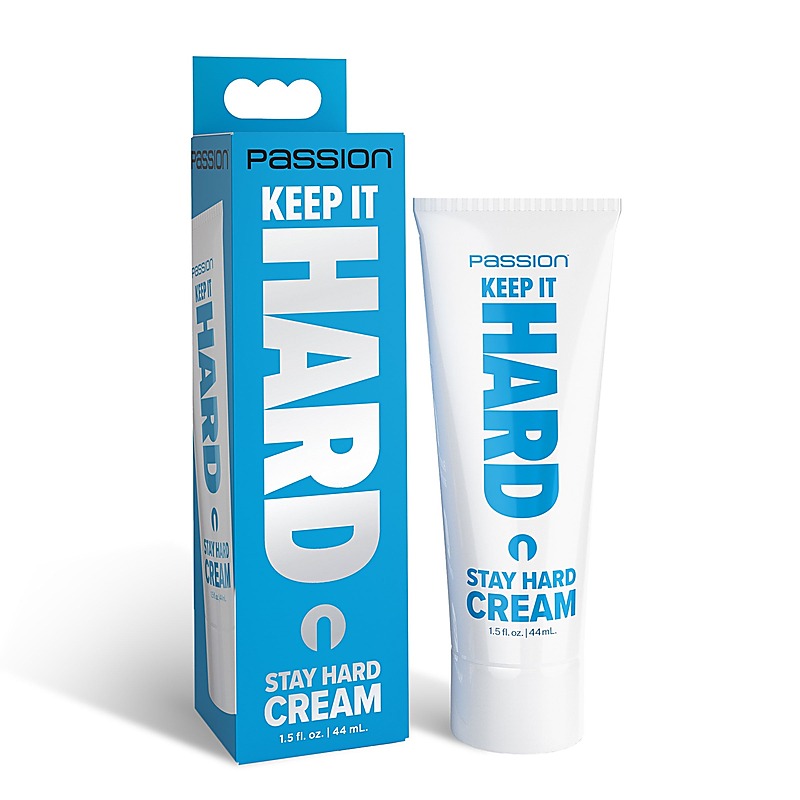 XR Brands Passion Keep It Hard Cream 44 ml Desensitizing Performance - Lubricants and Lotions