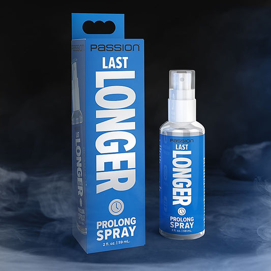 Passion Last Longer Prolong Spray for Men by XR Brands - Delay and Excite Sprays