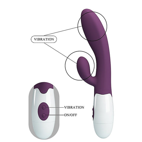 Party Up BEN Classic Multi Functions Rabbit Vibrator with 30 Functions - Rabbit Vibrators