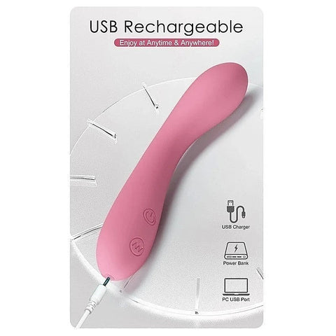 Party Up JOHN Flexible Rechargeable G Spot Vibrator with 30 Functions - G-Spot Vibrators