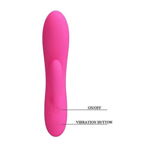Party Up CLARE Flexible Rechargeable Rabbit Vibrator Dual Stimulation - Rabbit Vibrators