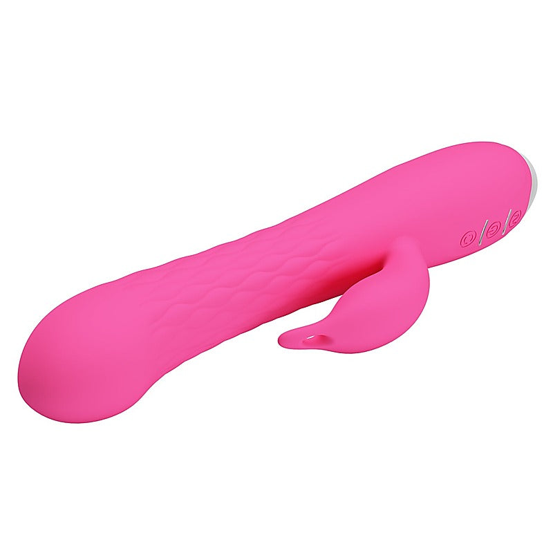Party Up ERIC Rotating Beads Rabbit Vibrator with Dual Motor System - Rabbit Vibrators