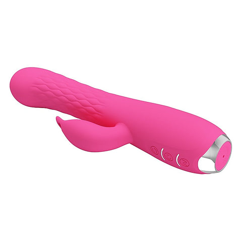 Party Up ERIC Rotating Beads Rabbit Vibrator with Dual Motor System - Rabbit Vibrators