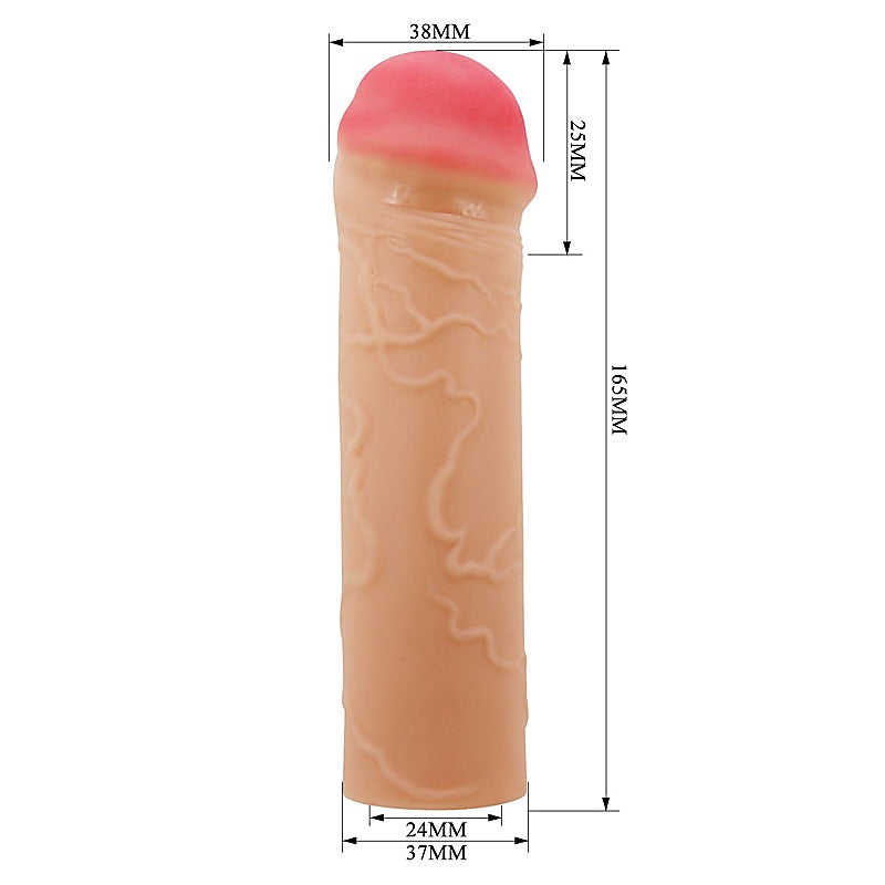 OSCAR 1 Inch Penis Extender Sleeve by Party Up - Penis Sleeves and Extenders