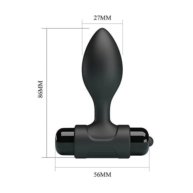 KEN Silicone Vibrating Butt Plug by Party Up - Butt Plugs
