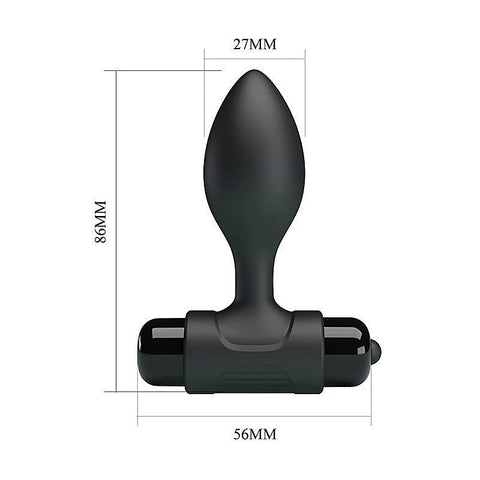 KEN Silicone Vibrating Butt Plug by Party Up - Butt Plugs