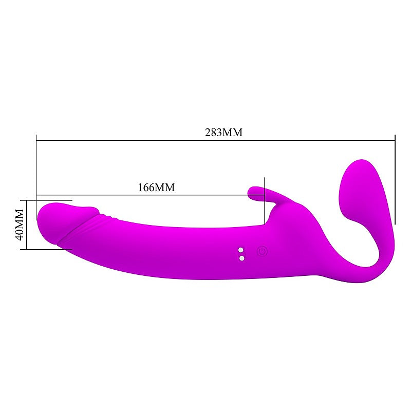 Oliver Rechargeable Strapless Strap-On by Party Up - Strap On Sextoys