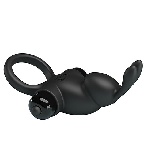 Party Up LARRY Male Vibrating Cock Rings with 10 Function Vibration System - Vibrating Cock Rings