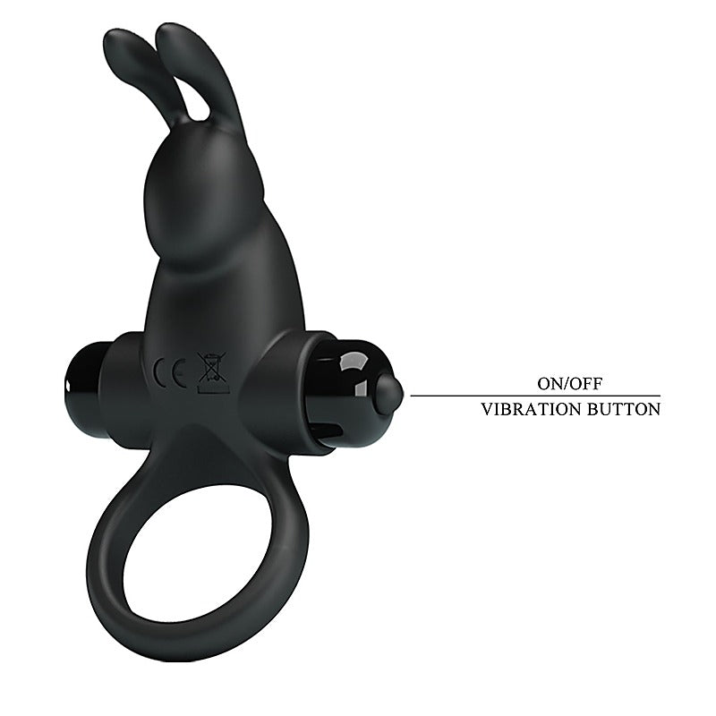 Party Up LARRY Male Vibrating Cock Rings with 10 Function Vibration System - Vibrating Cock Rings