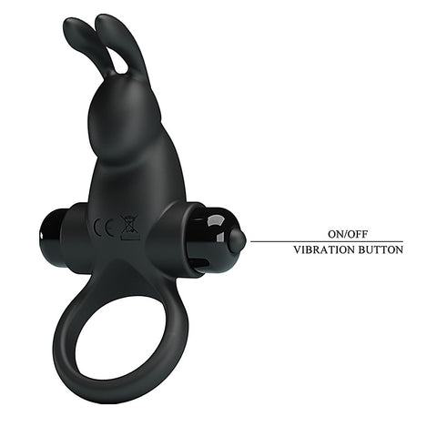 Party Up LARRY Male Vibrating Cock Rings with 10 Function Vibration System - Vibrating Cock Rings