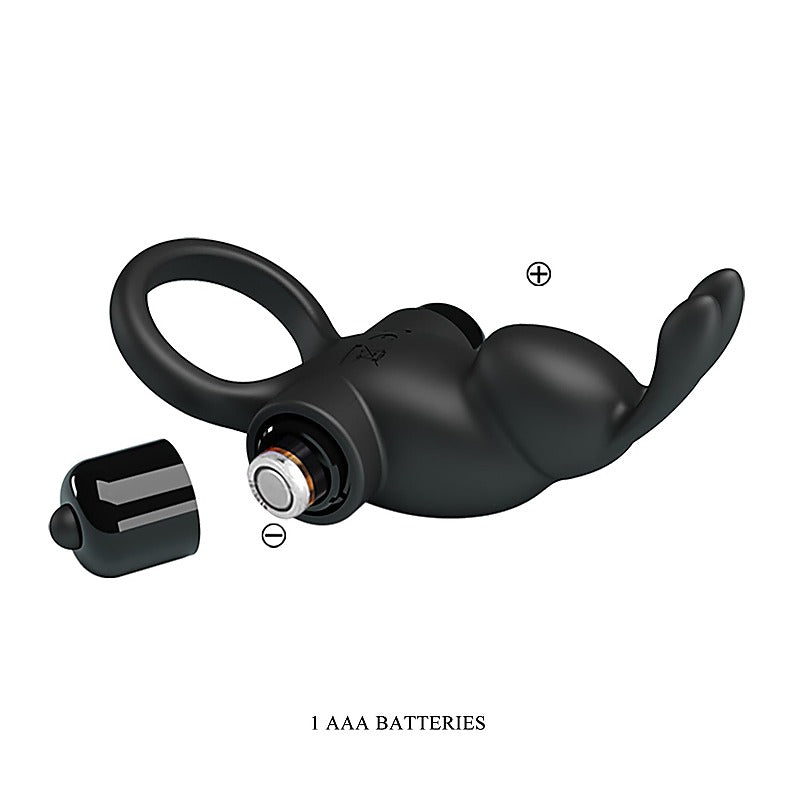 Party Up LARRY Male Vibrating Cock Rings with 10 Function Vibration System - Vibrating Cock Rings