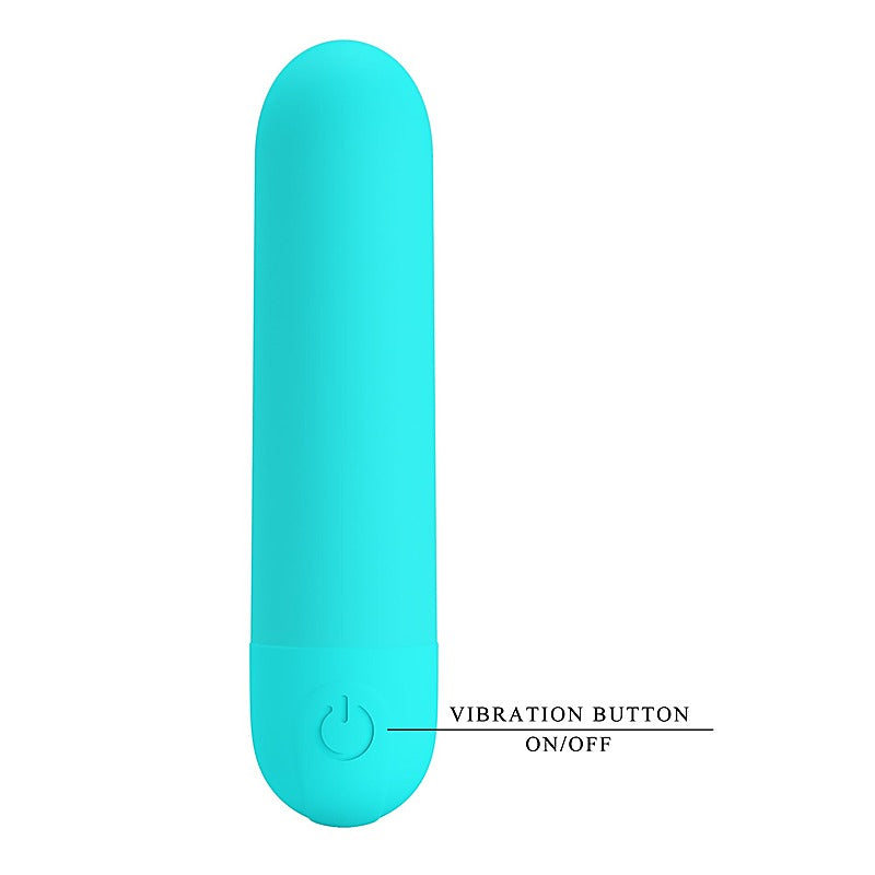Party Up HARRY USB Rechargeable Bullet Vibrator with 10 Vibration Modes - Bullet Vibrators