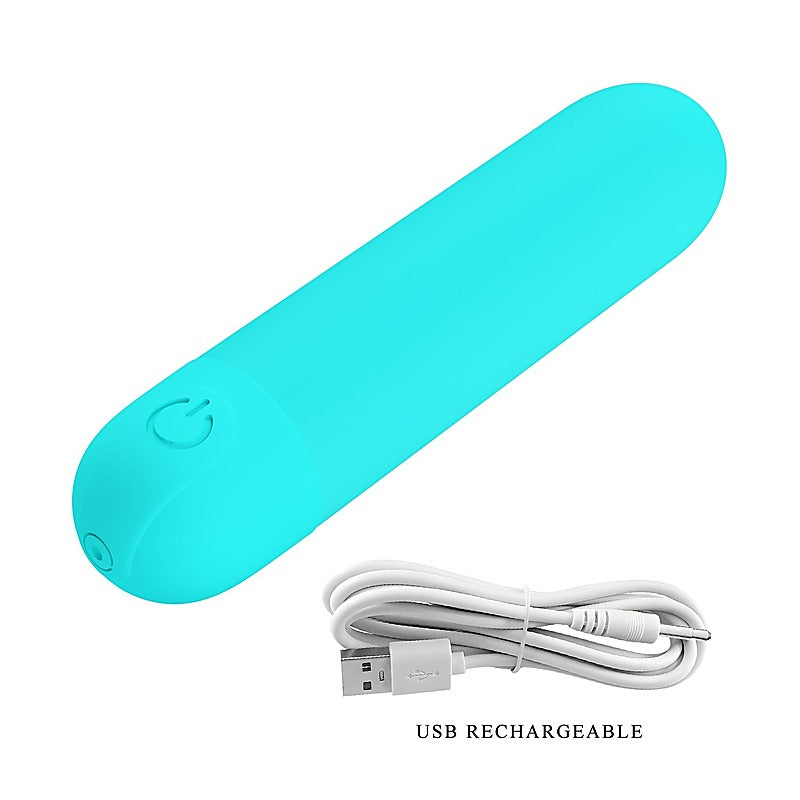 Party Up HARRY USB Rechargeable Bullet Vibrator with 10 Vibration Modes - Bullet Vibrators