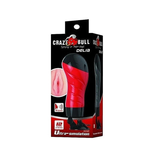 CRAZY BULL DELIA Suction Base Vibrating Stroker by Baile - Masturbators and Strokers