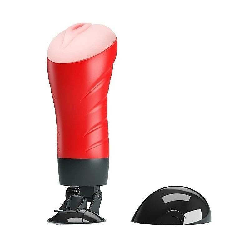 CRAZY BULL DELIA Suction Base Vibrating Stroker by Baile - Masturbators and Strokers