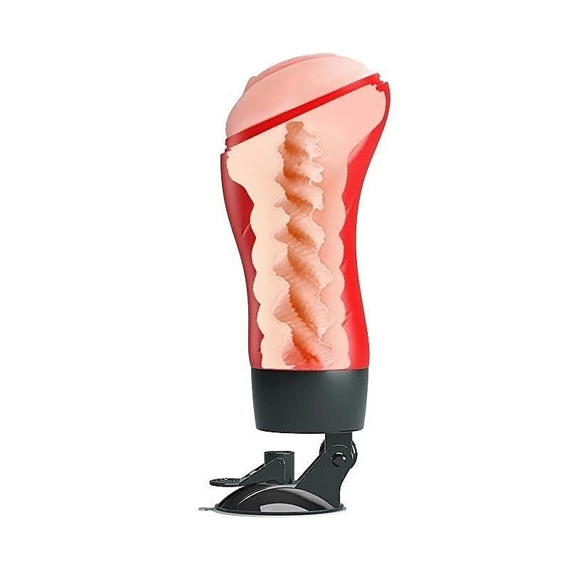 CRAZY BULL DELIA Suction Base Vibrating Stroker by Baile - Masturbators and Strokers