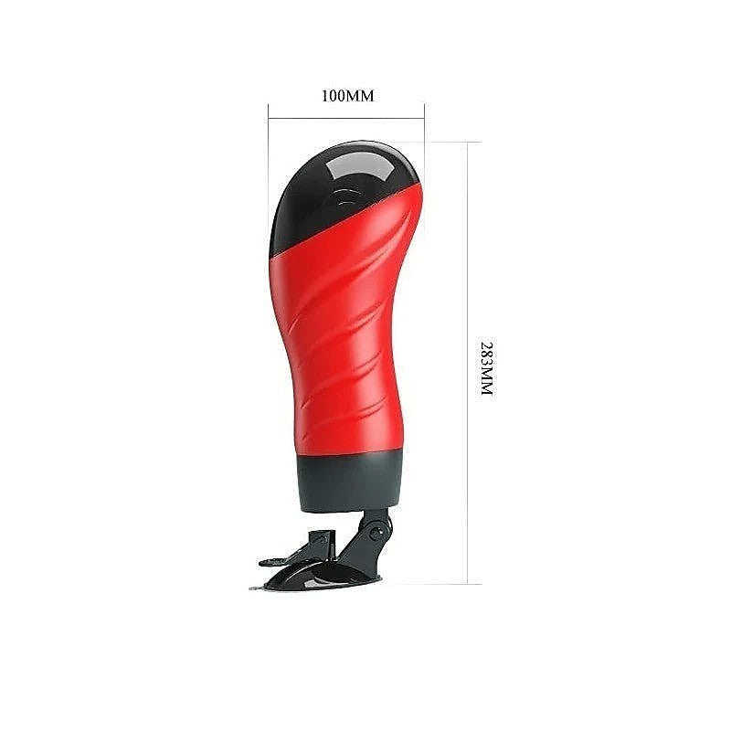 CRAZY BULL DELIA Suction Base Vibrating Stroker by Baile - Masturbators and Strokers