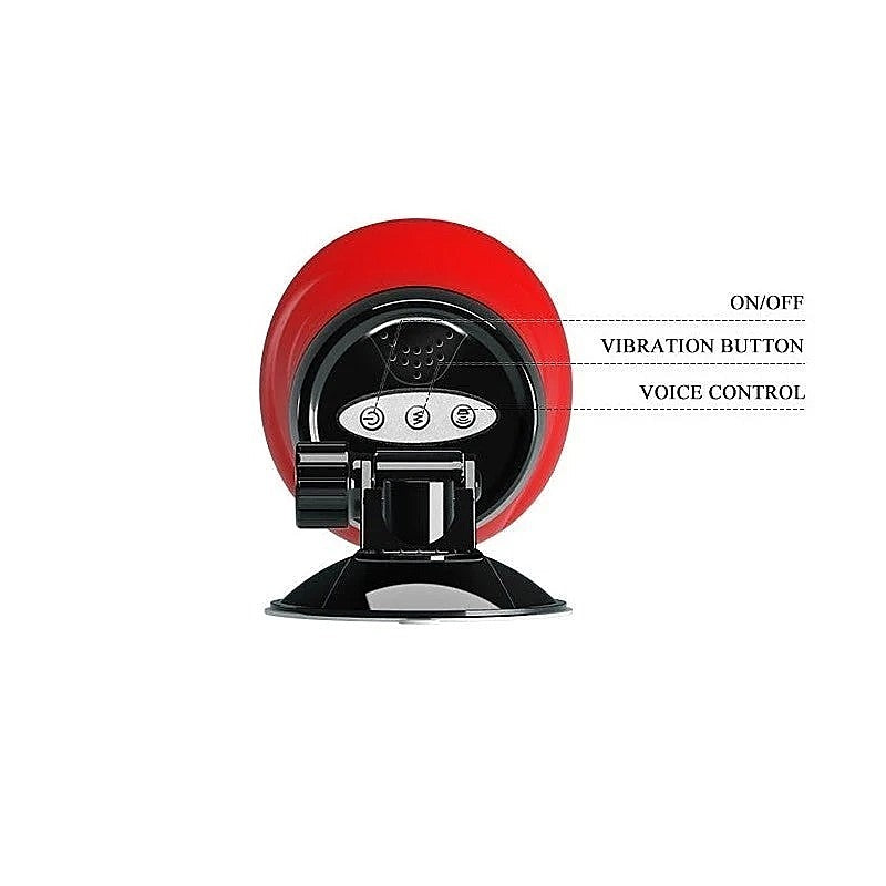 CRAZY BULL DELIA Suction Base Vibrating Stroker by Baile - Masturbators and Strokers