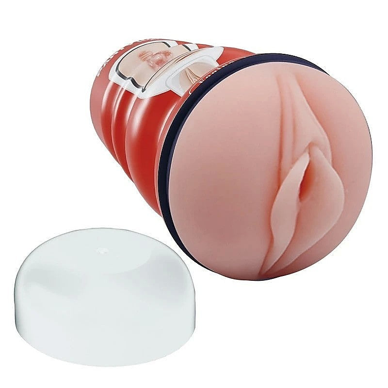 Party Up AMANDA Pocket Pussy Male Stroker with Realistic TPR Interior - Masturbators and Strokers