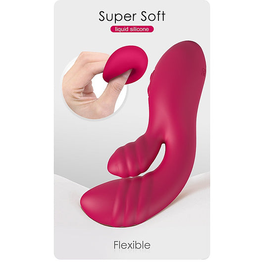 DALIDA USB Rechargeable Rabbit Vibrator by Party Up - Rabbit Vibrators