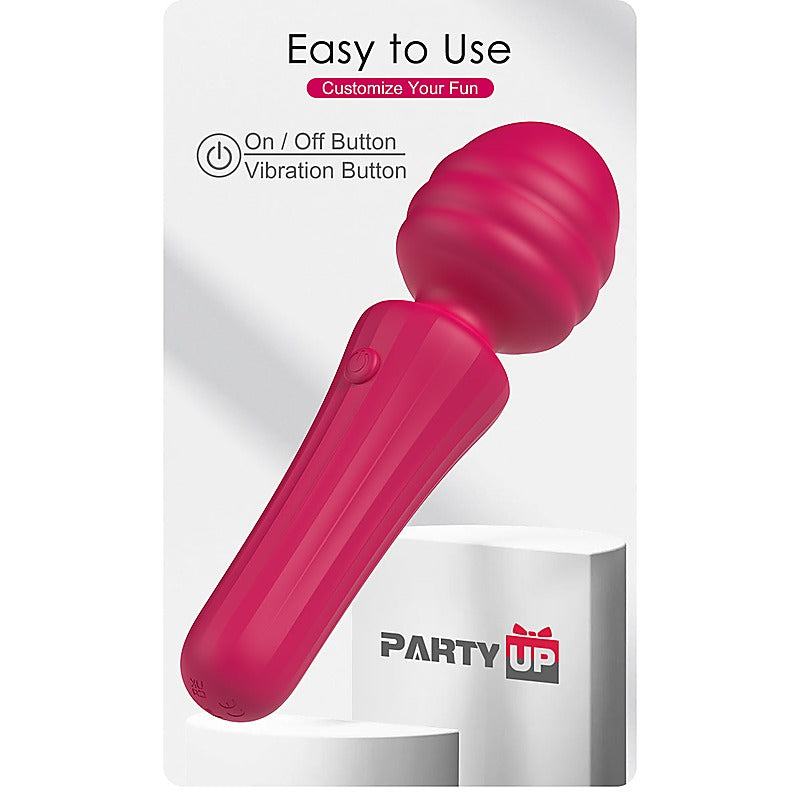 Party Up DUUNA Rechargeable Body Wand Massager Compact Powerful Vibrator - Body Wands