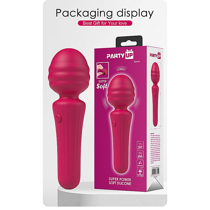 Party Up DUUNA Rechargeable Body Wand Massager Compact Powerful Vibrator - Body Wands