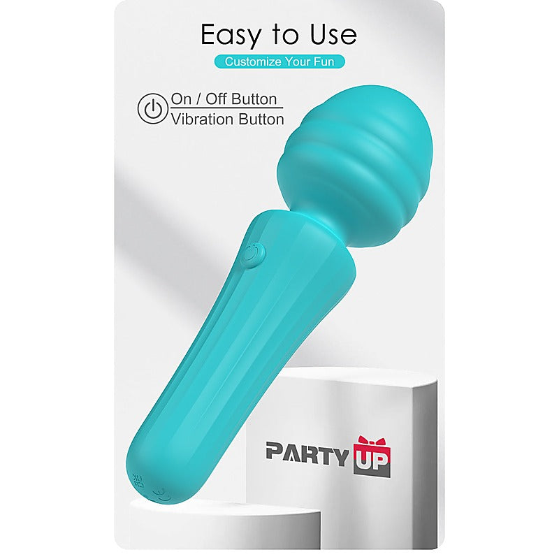 Party Up DUUNA Rechargeable Body Wand Massager Compact Powerful Vibrator - Body Wands