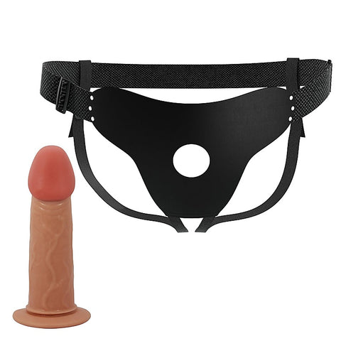 Party Up NATHAN Hollow Strap On Sex Toys with Enhanced Girth Design - Strap On Sextoys