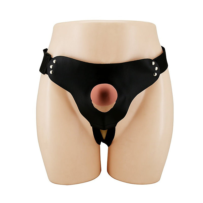 Party Up NATHAN Hollow Strap On Sex Toys with Enhanced Girth Design - Strap On Sextoys
