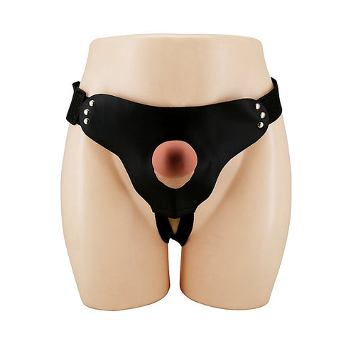 Party Up NATHAN Hollow Strap On Sex Toys with Enhanced Girth Design - Strap On Sextoys