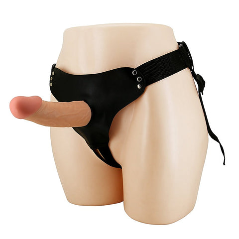Party Up NATHAN Hollow Strap On Sex Toys with Enhanced Girth Design - Strap On Sextoys