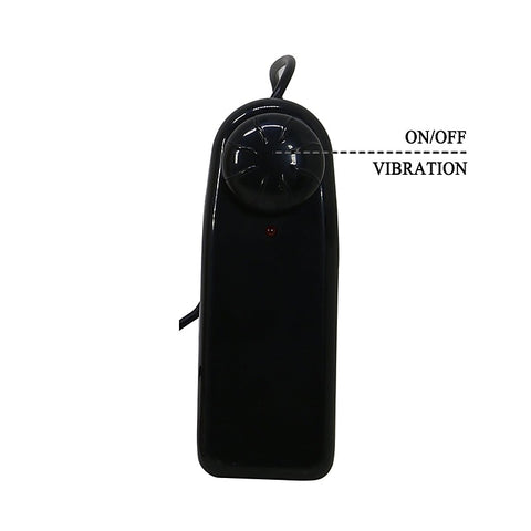 Party Up NELSON Vibrating Hollow Strap On with Multi Speed Remote Control - Strap On Sextoys