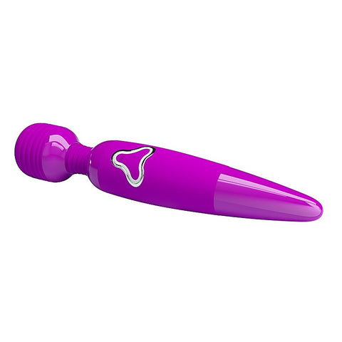 Party Up BRUCE USB Rechargeable Body Wand Massager with Seven Patterns - Body Wands