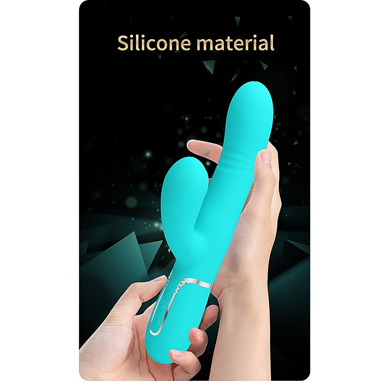 Party Up PAUL Rolling Beads Thrusting Rabbit Vibrator Multi Function Design - Rabbit Vibrators