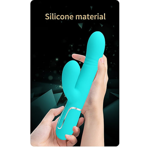 Party Up PAUL Rolling Beads Thrusting Rabbit Vibrator Multi Function Design - Rabbit Vibrators