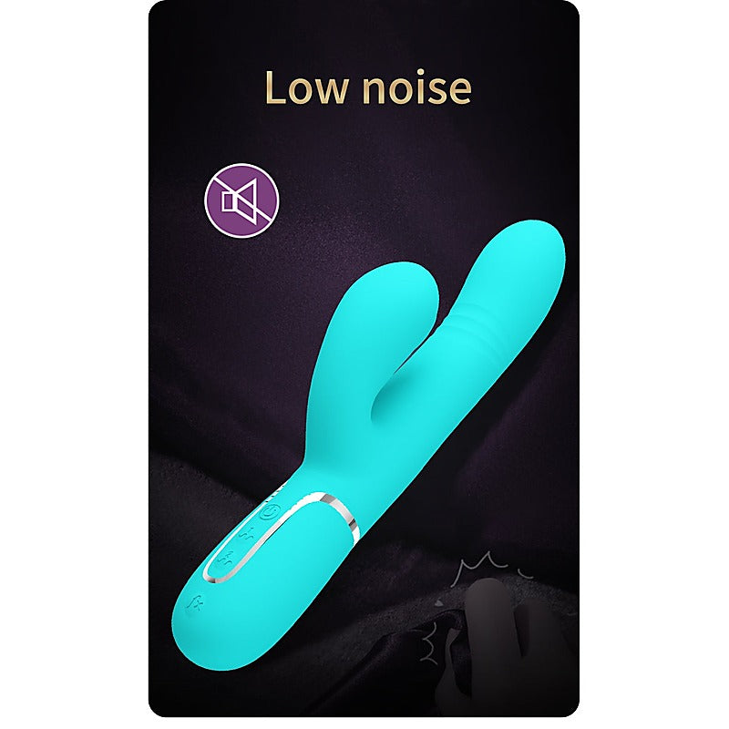 Party Up PAUL Rolling Beads Thrusting Rabbit Vibrator Multi Function Design - Rabbit Vibrators