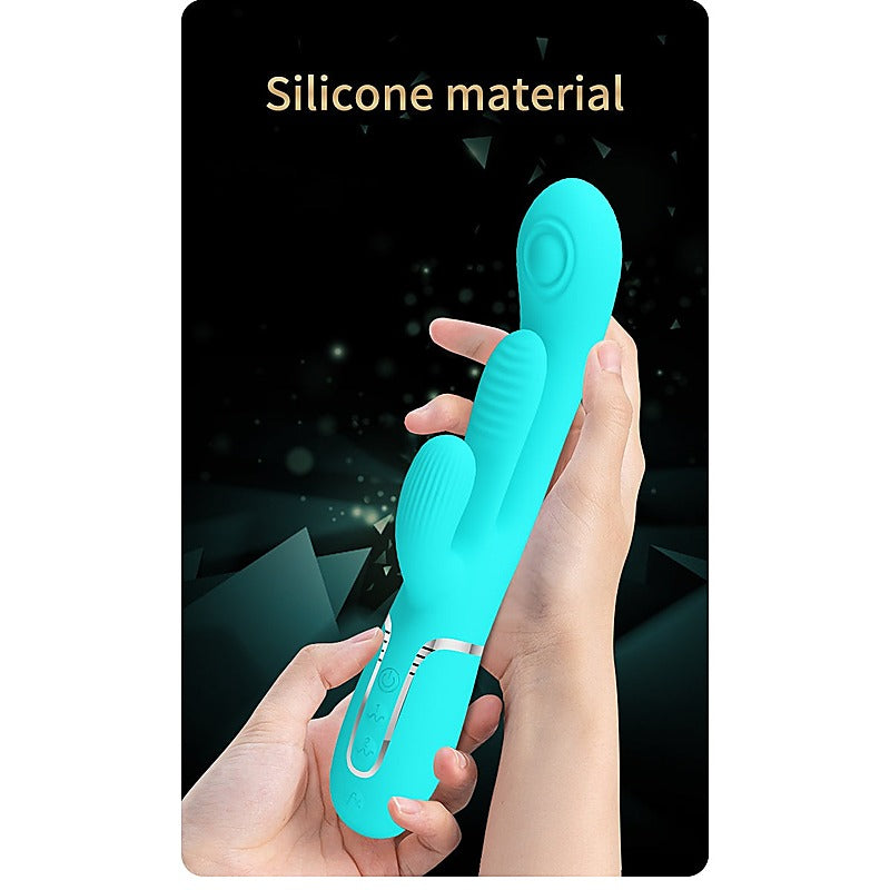 Party Up ANDY Multi Function Rabbit Vibrator Triple Action Tongue Stimulation - Rabbit Vibrators