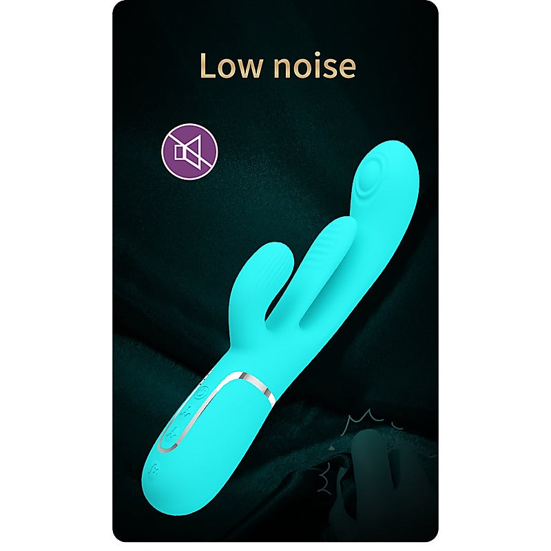 Party Up ANDY Multi Function Rabbit Vibrator Triple Action Tongue Stimulation - Rabbit Vibrators