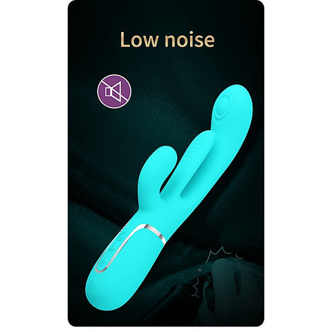 Party Up ANDY Multi Function Rabbit Vibrator Triple Action Tongue Stimulation - Rabbit Vibrators