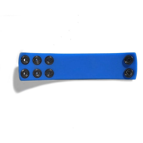 Boneyard Silicone Ball Strap Blue by C1R Releasing - Stretchy Cock Rings