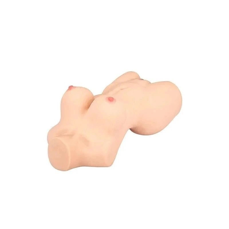 Adam & Eve Full Figured Realistic Torso Masturbator with Dual Entry Design - - Masturbators and Strokers