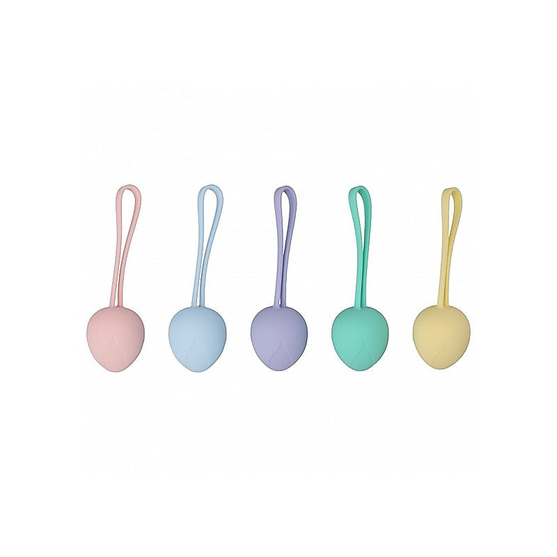 PelviFit Coloured Kegel Kit by Shots Toys - Love Eggs and Kegel Exercisers