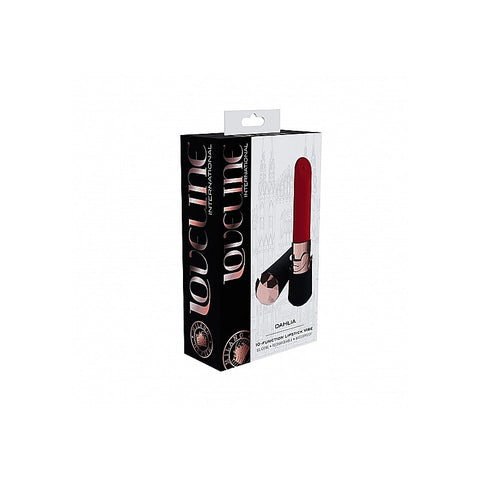 LOVELINE Dahlia Rechargeable Lipstick Vibrator by Shots Toys - Personal Massagers